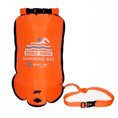 Dry Açık Su Yüzme Şamandıra 809 Çift Hava Yastıklı SWIM BUOY 20L 37x68 Cm 12KG