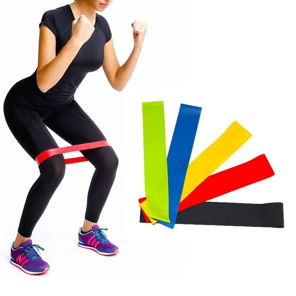 6'li SET Powerband Mini Direnç Bandı 0.4/0.5/0.6/0.7/0.9/1.00