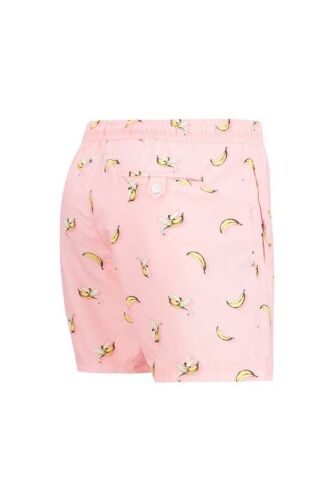 JOHN FRANK ERKEK ŞORT MAYO JFSS21SW54-BANANA PINK